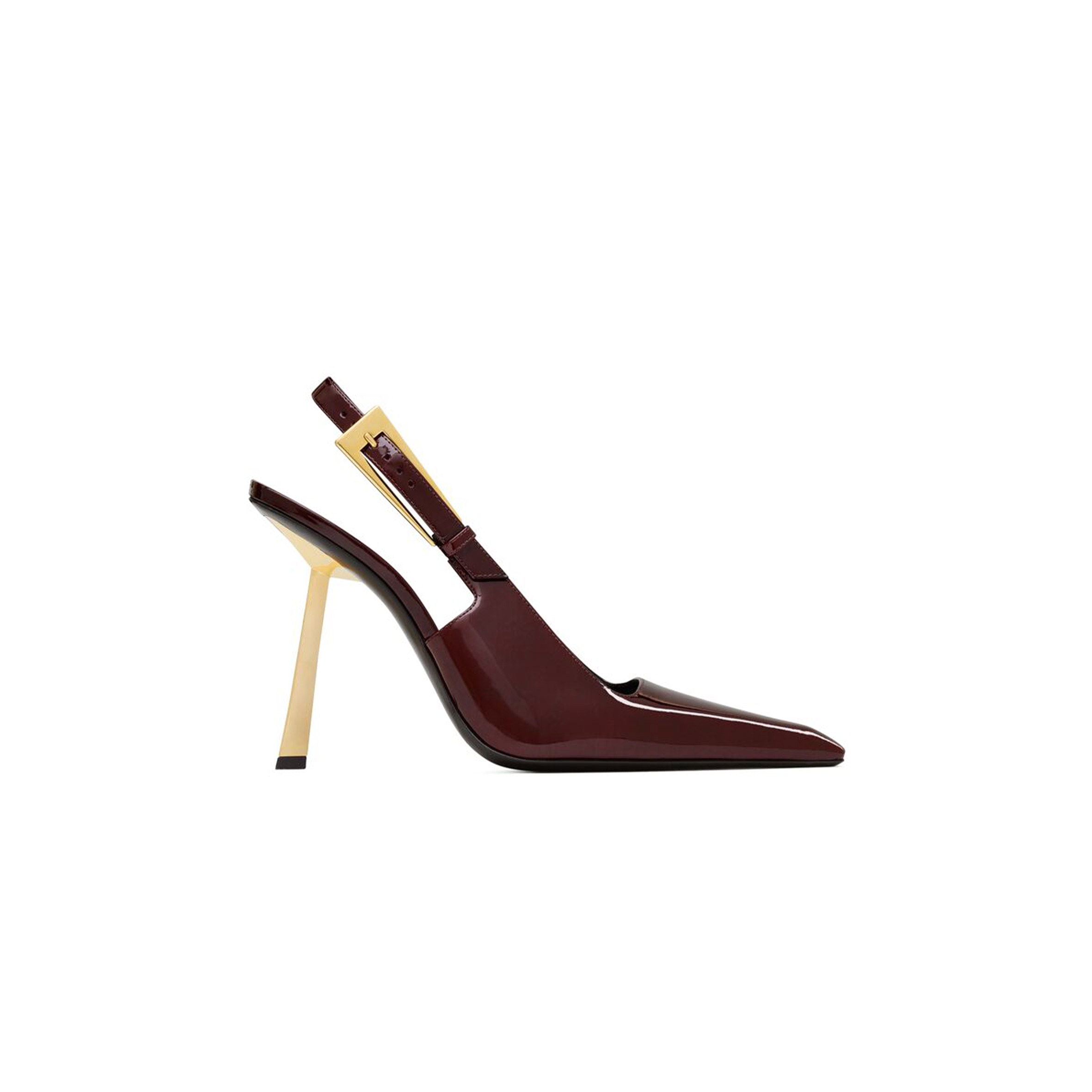 YSL LEE SLINGBACK PUMPS IN PATENT LEATHER 763421AAAPK2226 YSL LEE SLINGBACK PUMPS IN PATENT LEATHER 763421AAAPK2226